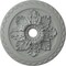 Ekena Millwork Bordeaux Deluxe Ceiling Medallion (Fits Canopies up to 4"), 23 5/8"OD x 3"ID x 2"P, Primed White CM23BO - alternate 1